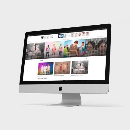 Destilos – New Website Layout