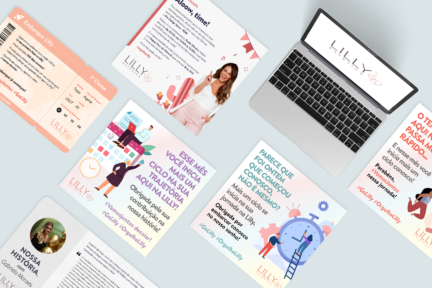 Lilly Estética – Endomarketing communication